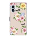 For iPhone 16 Fresh Painted Leather Phone Case(Colored Flowers) - 3