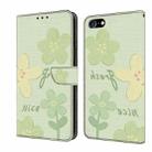 For iPhone 7 / 8 / SE 2022 Fresh Painted Leather Phone Case(Fresh Flowers) - 1