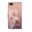 For iPhone 7 / 8 / SE 2022 Fresh Painted Leather Phone Case(Ceramic Flowers) - 3