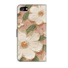 For iPhone 7 / 8 / SE 2022 Fresh Painted Leather Phone Case(Sunflower) - 3