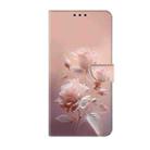 For iPhone 12 Pro Max Fresh Painted Leather Phone Case(Ceramic Flowers) - 2