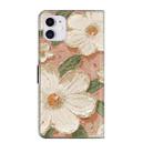 For iPhone 11 Fresh Painted Leather Phone Case(Sunflower) - 3