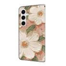 For Samsung Galaxy S24 5G Fresh Painted Leather Phone Case(Sunflower) - 3