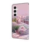 For Samsung Galaxy S24 FE 5G Fresh Painted Leather Phone Case(Garden) - 3