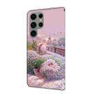 For Samsung Galaxy S24 Ultra 5G Fresh Painted Leather Phone Case(Garden) - 3