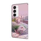 For Samsung Galaxy S23+ 5G Fresh Painted Leather Phone Case(Garden) - 3