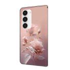 For Samsung Galaxy S23+ 5G Fresh Painted Leather Phone Case(Ceramic Flowers) - 3