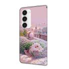 For Samsung Galaxy S23 5G Fresh Painted Leather Phone Case(Garden) - 3