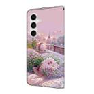 For Samsung Galaxy A25 5G Fresh Painted Leather Phone Case(Garden) - 3