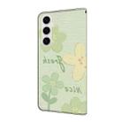 For Samsung Galaxy A05s Fresh Painted Leather Phone Case(Fresh Flowers) - 3