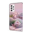 For Samsung Galaxy A13 4G / 5G Fresh Painted Leather Phone Case(Garden) - 3