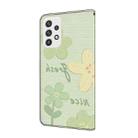 For Samsung Galaxy A32 4G Fresh Painted Leather Phone Case(Fresh Flowers) - 3