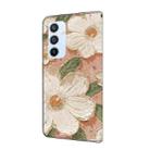For Samsung Galaxy A54 5G Fresh Painted Leather Phone Case(Sunflower) - 3