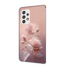 For Samsung Galaxy A53 5G Fresh Painted Leather Phone Case(Ceramic Flowers) - 3