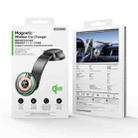 DUZZONA V5 Pro 15W Qi2 Car Magnetic Wireless Charger Phone Holder(Transparent) - 3