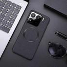 For Xiaomi 15 CD Magsafe Magnetic Litchi Texture Phone Case(Black) - 1