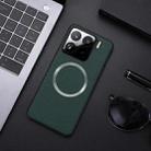 For Xiaomi 15 CD Magsafe Magnetic Litchi Texture Phone Case(Green) - 1