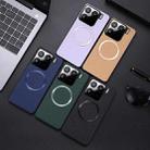 For Xiaomi 15 CD Magsafe Magnetic Litchi Texture Phone Case(Blue) - 3