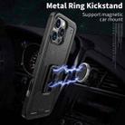 For iPhone 11 Ring Holder PC Hybrid TPU Phone Case(Black) - 2