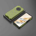 For Honor X60 Honeycomb Shockproof Phone Case(Green) - 3