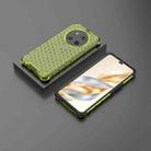 For Honor X60 Pro Honeycomb Shockproof Phone Case(Green) - 3