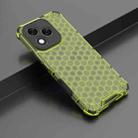 For Honor 400 Lite Honeycomb Shockproof Phone Case(Green) - 2