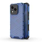 For Honor 400 Lite Honeycomb Shockproof Phone Case(Blue) - 1