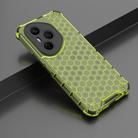 For Honor 400 Pro Global 160.8mm Honeycomb Shockproof Phone Case(Green) - 2