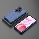 For Honor 400 Pro Global 160.8mm Honeycomb Shockproof Phone Case(Blue) - 3