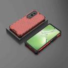 For OPPO K12x 5G Global Honeycomb Shockproof Phone Case(Red) - 3