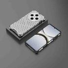 For OPPO Find X8 Pro 5G Honeycomb Shockproof Phone Case(White) - 2