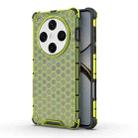 For OPPO Find X8 Pro 5G Honeycomb Shockproof Phone Case(Green) - 1