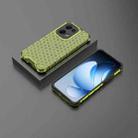 For OPPO Reno13 5G Global Honeycomb Shockproof Phone Case(Green) - 2