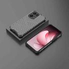 For OPPO Reno13 Pro 5G Global Honeycomb Shockproof Phone Case(Black) - 2