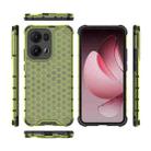 For OPPO Reno13 Pro 5G Global Honeycomb Shockproof Phone Case(Green) - 3