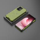 For OPPO Reno13 F 5G Global Honeycomb Shockproof Phone Case(Green) - 2
