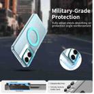 For Motorola Moto G35 Candy Magsafe PC Hybrid TPU Phone Case(Blue) - 2
