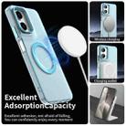 For Motorola Moto G35 Candy Magsafe PC Hybrid TPU Phone Case(Blue) - 3