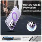For Motorola Moto G35 Candy Magsafe PC Hybrid TPU Phone Case(Purple) - 2