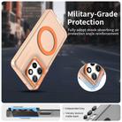 For Motorola ThinkPhone 25 Candy Magsafe PC Hybrid TPU Phone Case(Orange) - 2