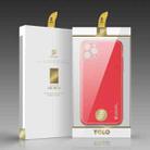 For iPhone 11 Pro Max DUX DUCIS YOLO Series PU + PC + TPU Protective Case(Red) - 6