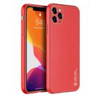 For iPhone 11 Pro DUX DUCIS YOLO Series PU + PC + TPU Protective Case(Red) - 1