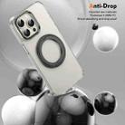 For iPhone 12 Pro Max Ice-Cold Rotating Ring Holder PC MagSafe Phone Case(Black) - 2