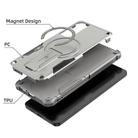 For Samsung Galaxy S25 Edge 5G Armor MagSafe Holder PC Hybrid TPU Phone Case(Grey) - 2