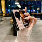 For OPPO Find N3 Flip Plaid Fabric PC Protective Phone Case(Purple) - 3