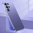 For Samsung Galaxy S25 Ultra 5G Streamer Series Micro Frosted Metal Paint PC Phone Case(Dark Purple) - 1