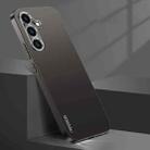 For Samsung Galaxy S25 5G Streamer Series Micro Frosted Metal Paint PC Phone Case(Black) - 1