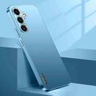 For Samsung Galaxy S25 5G Streamer Series Micro Frosted Metal Paint PC Phone Case(Sierra Blue) - 1
