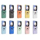 For Honor Magic V Flip Ultra-thin Skin Feel Ring Phone Case with Hinge(Sky Blue) - 2