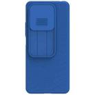 For Redmi Note 14 5G NILLKIN Black Mirror Series Camshield PC Phone Case(Blue) - 1